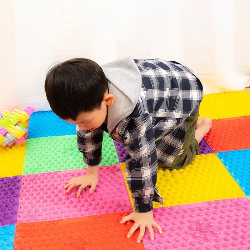 Planche d'acupression pour enfants, équipement d'exercice mentaires oriel, jeu tactile, coussinets de jouets, planche Parker à la maison, coussin de massage des points d'acupuncture plantaire