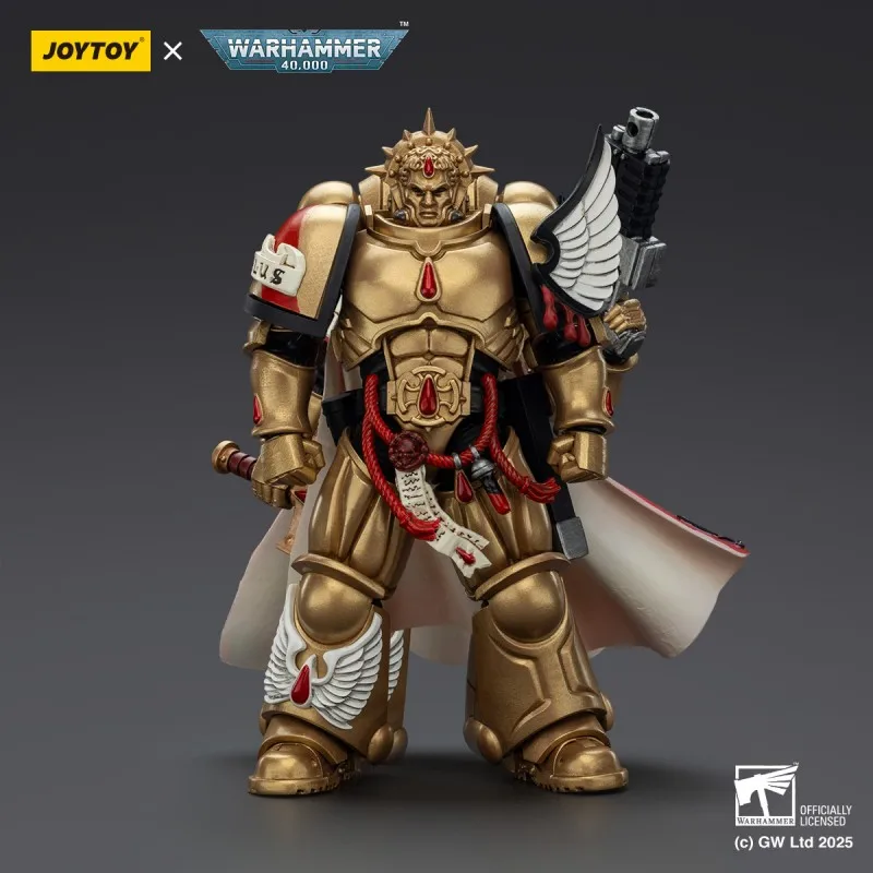 【New product】JOYTOY Warhammer 40K Blood Angels Captain with Heavy Bolt Pistol & Power Sword 1/18 soldier figurine Pre-sale