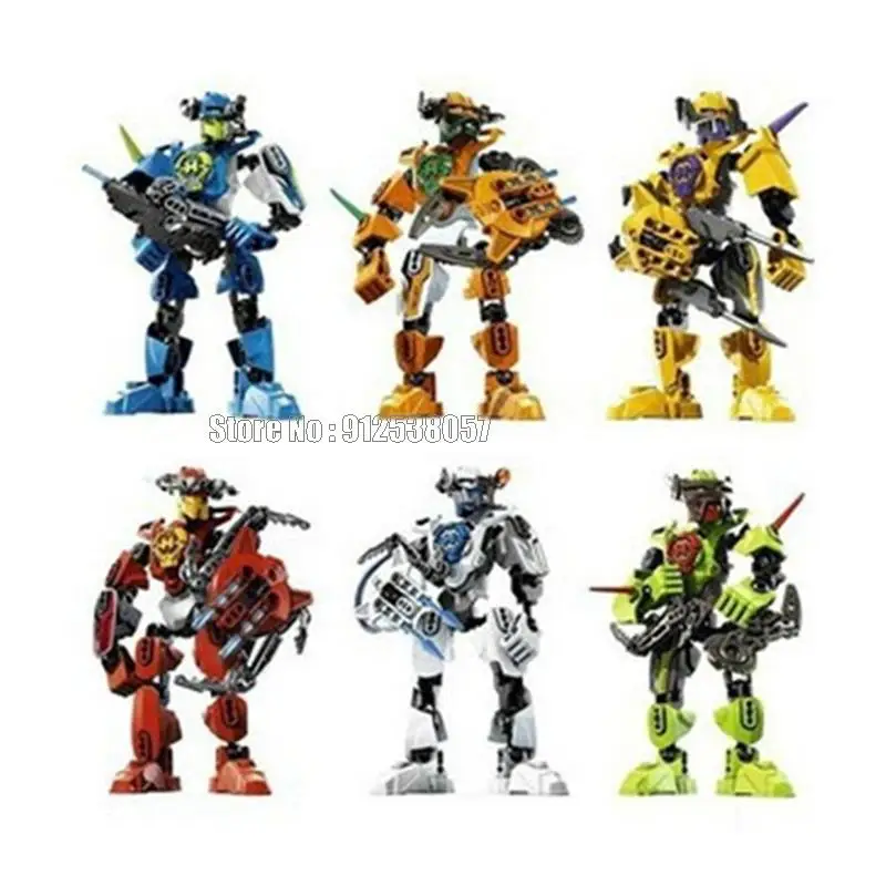 بطل مصنع Bionicle قناع من ضوء الجمجمة قناع المياه حجر الغابة النار روبوت المحارب الوحش اللبنات لعبة