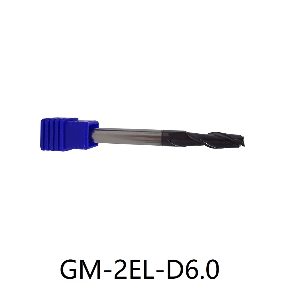 ZCC GM-2EL-D3.0 4.0 5.0 6.0 8.0 Solid carbide milling GM series End mill long cutting edge Semi-finishing GM-2EL