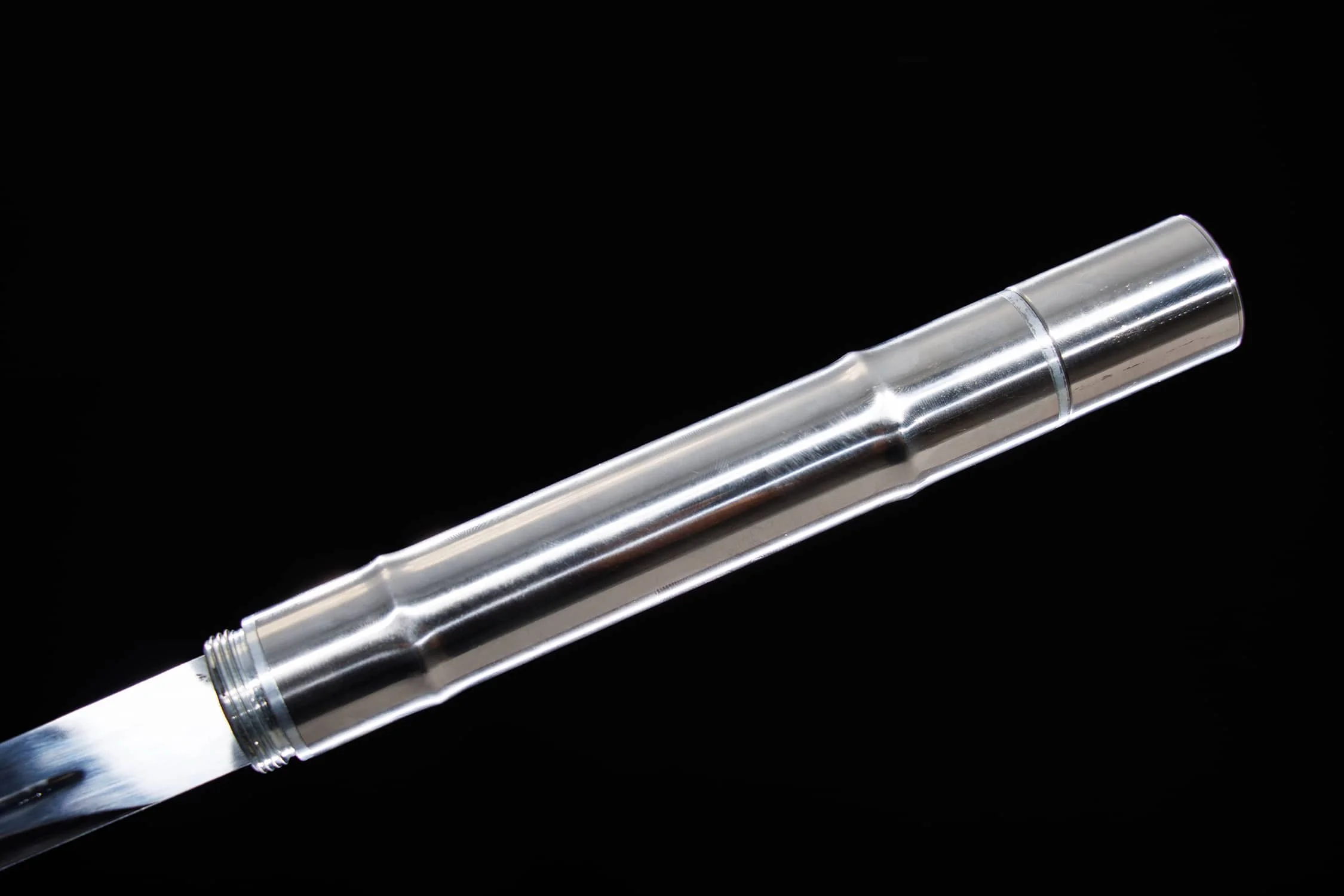 Bamboo joint sword,Chinese martial arts kung fu cosplay, sharp carbon steel katana samurai sword weapons, stainless steel sheath