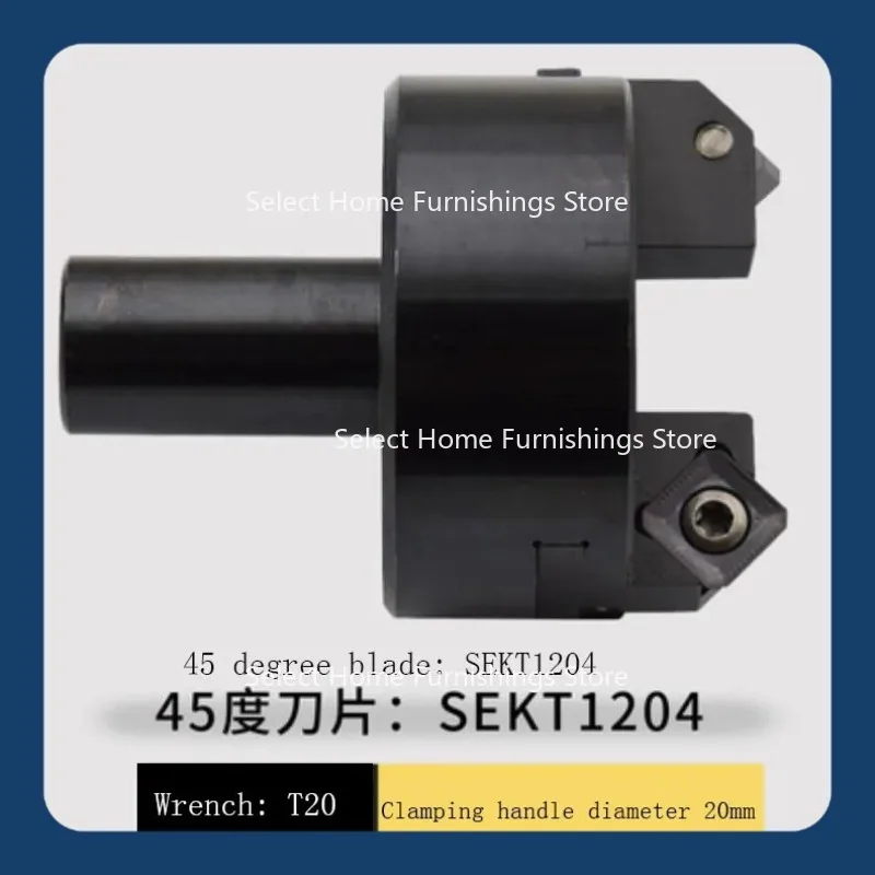 

Apply To CNC Chamfer Tool Holder Resizable Diameter Inside/Outside Chamfering Knife Machining Center C20 Straight Handle Cutter