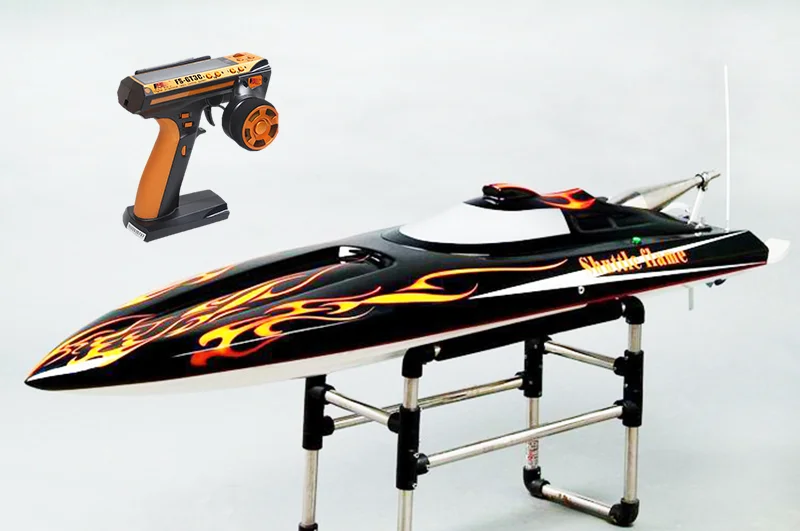 

DTRC G30D 30CC Black Fiber Glass 65KM/H Gasoline Racing ARTR RC Boat W/ Radio System Speedboat Boy Toys THZH0070-SMT7