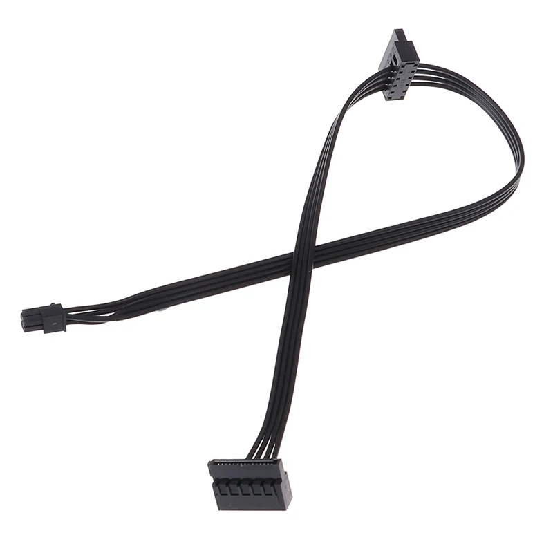 1 قطعة 45 سنتيمتر صغيرة 4 دبوس إلى 2 Sata SSD كابل إمداد الطاقة ل M410 M610 M415 Mini 4Pin المزدوج القرص الصلب سلك الطاقة اكسسوارات السيارات