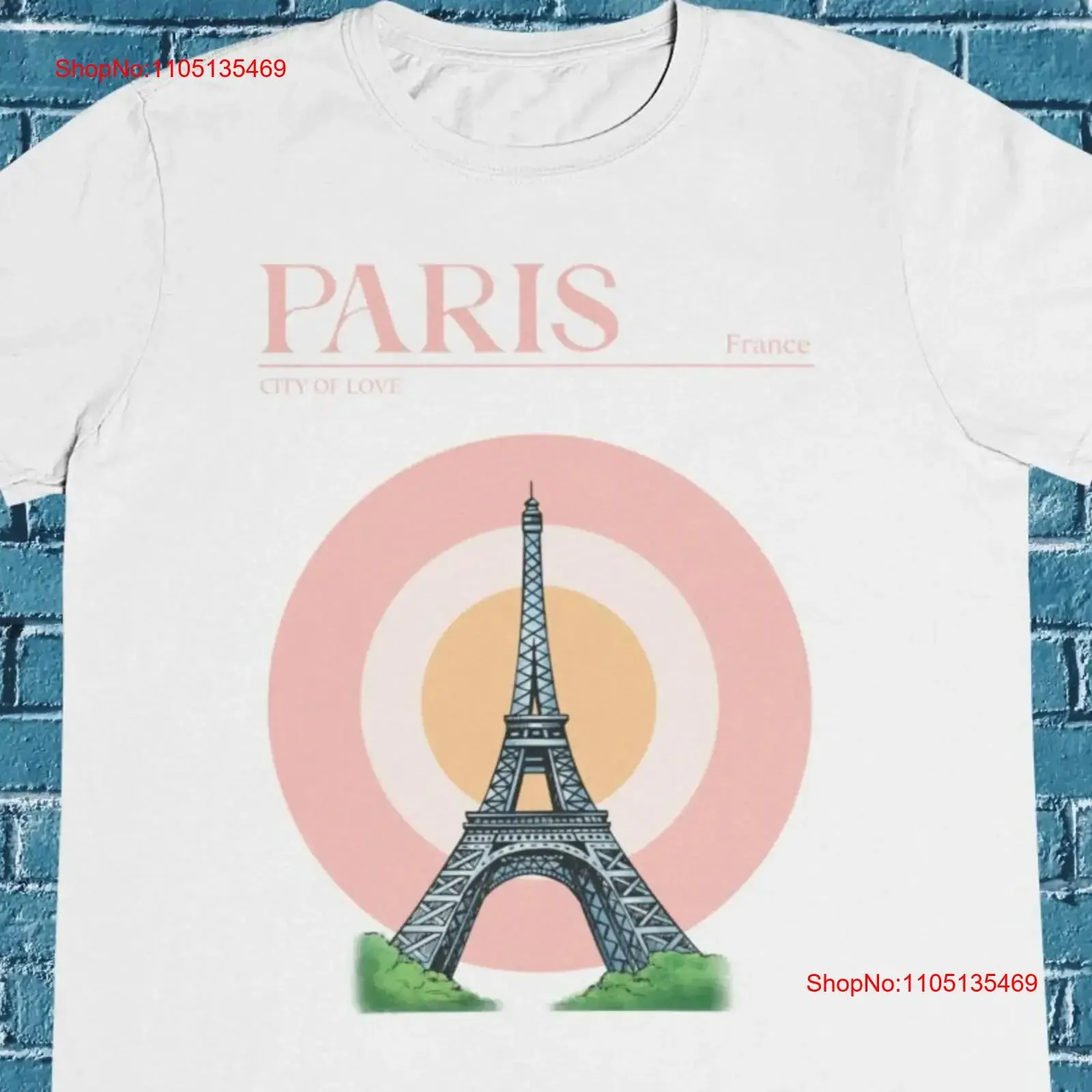 Paris T shirt Travel France Louvre Museum Notre Dame Cathedral vintage Washed designer clothes Comfortable homme Stretched Soft