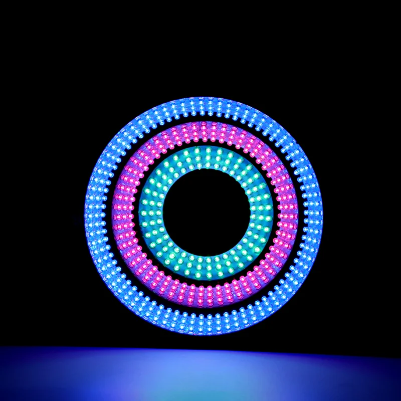 HIFLY Industrial AOI Multicolor Dome Light 180mm Red Green Blue White Color Customizable Size 3 In 1