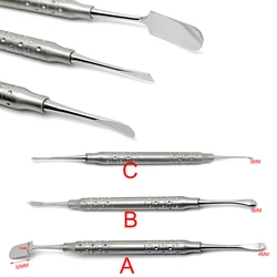 3pcs/set Dental Double Ends Implant Periosteal Elevator Tool for Retracting Separator Dental Surgical Supplies Instruments Tool