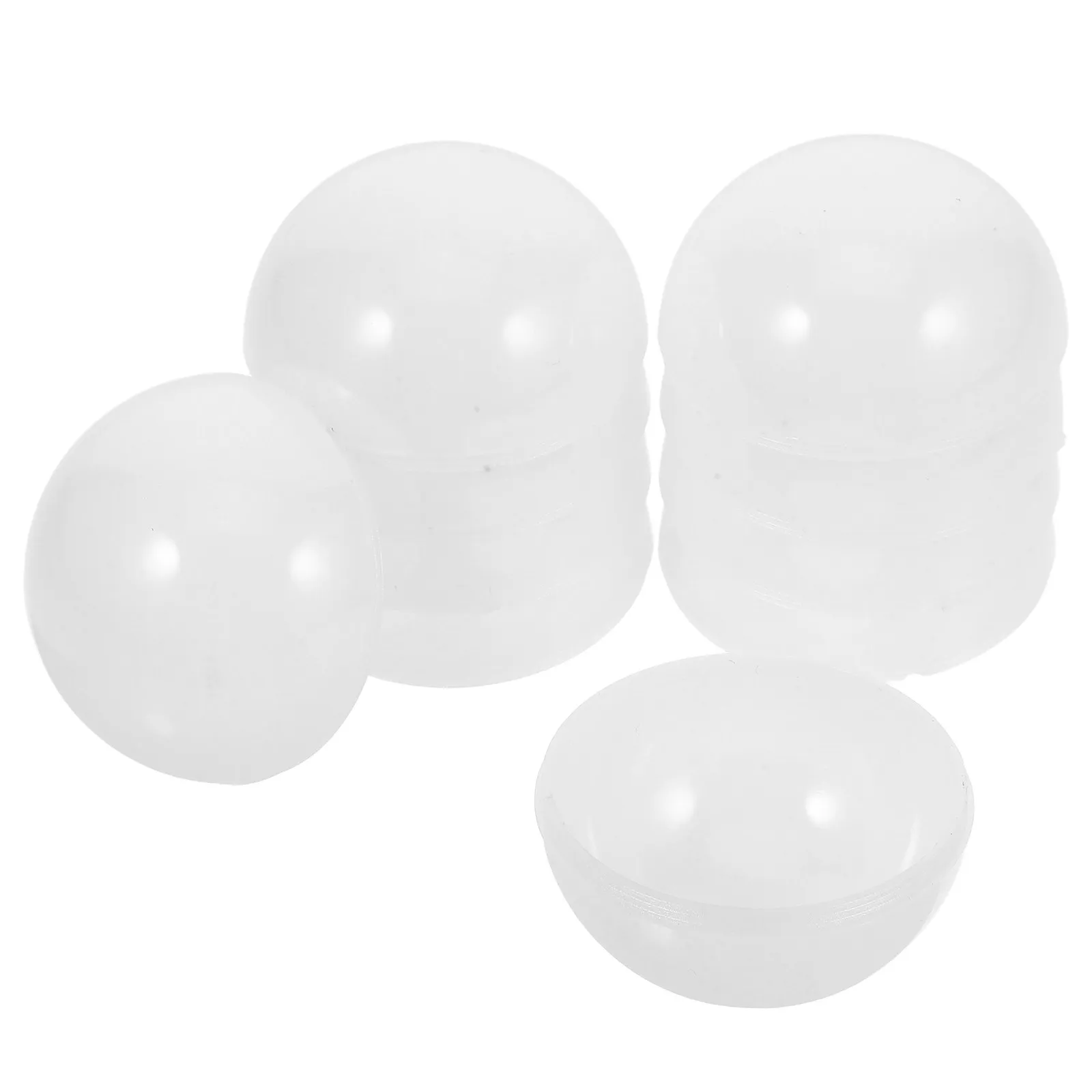 

10Pcs Lamp Shade Replacement for Vanity Light Fixtures Clear Pc Globe Covers for Bathroom Lighting Semicircular Bulb