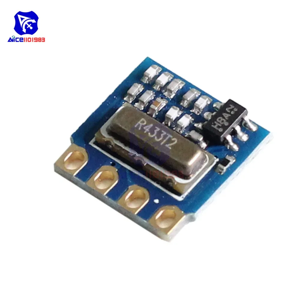 diymore H5V4D 433Mhz Wireless Receiver Module with H34A 433MHz Transmitter Module ASK Remote Transceiver Passthrough