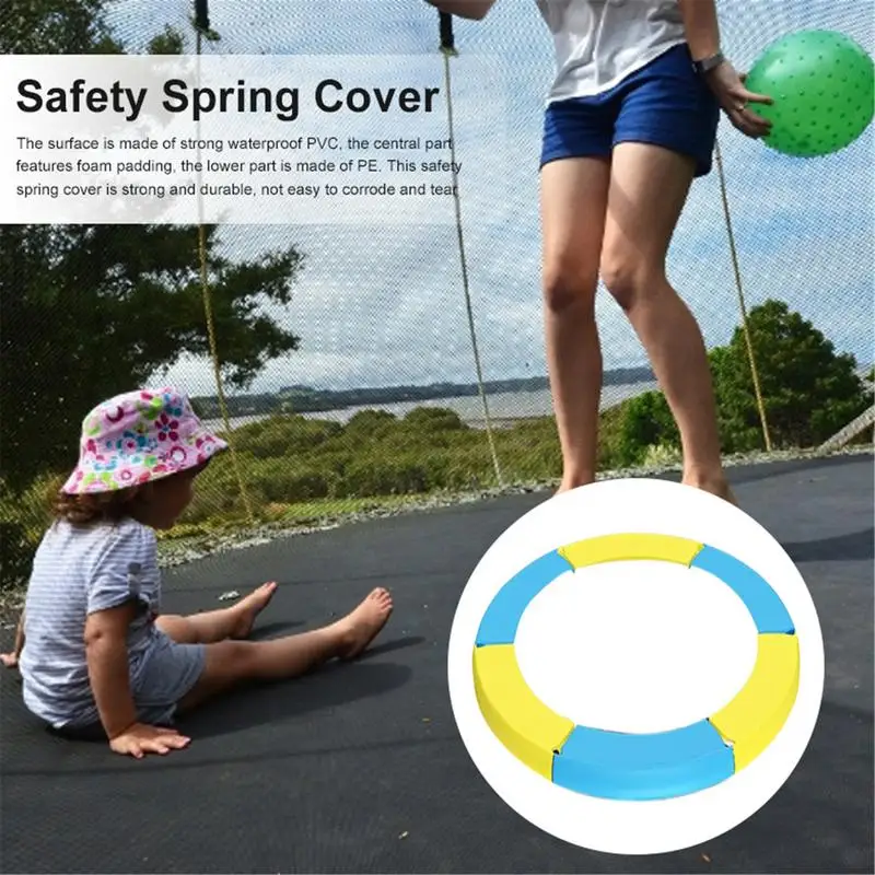 Trampoline Safety Pad Mat Replacement Pads Waterproof Safety Spring Cover 1.2 Meters/4 Ft/1.5 Meters/5 Ft Edge Safety cover