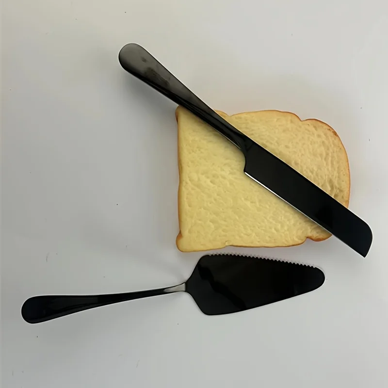Stainless Steel Cake Server Set 4