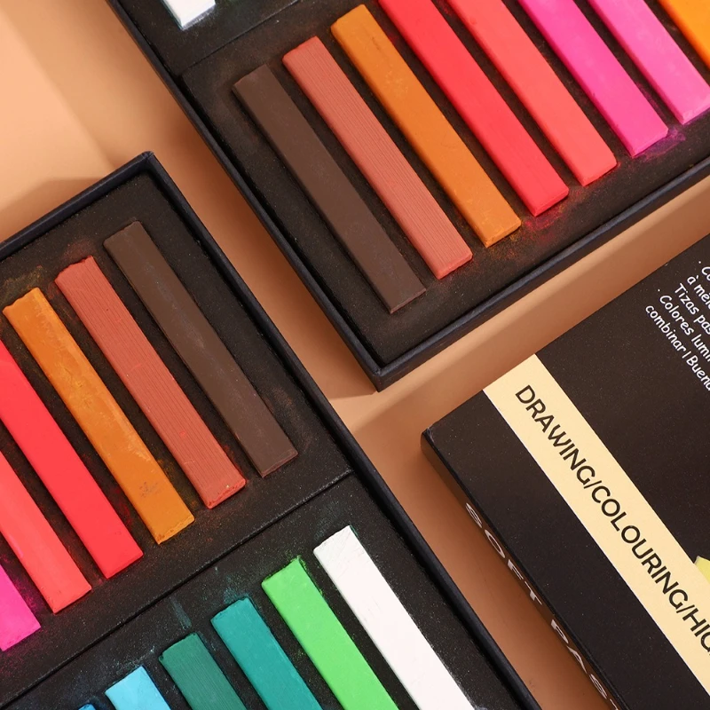 مجموعة أقلام باستيل ناعمة بـ 1 - مراجعة Chalk Pastel Set وسعره