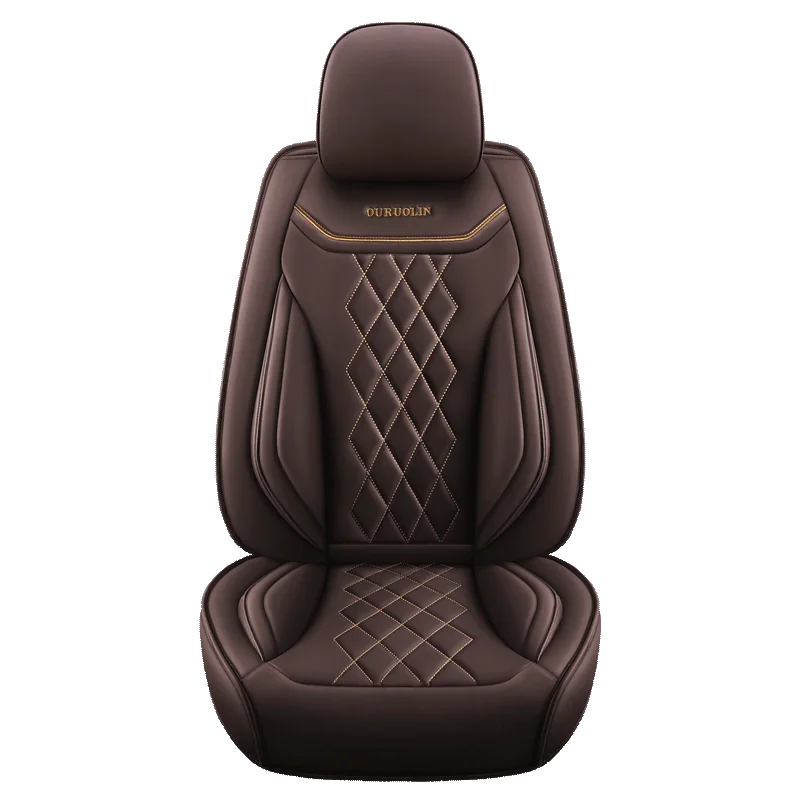 

Fully-surrounded Full-leather Sports Car Seat Cushion for All Seasons