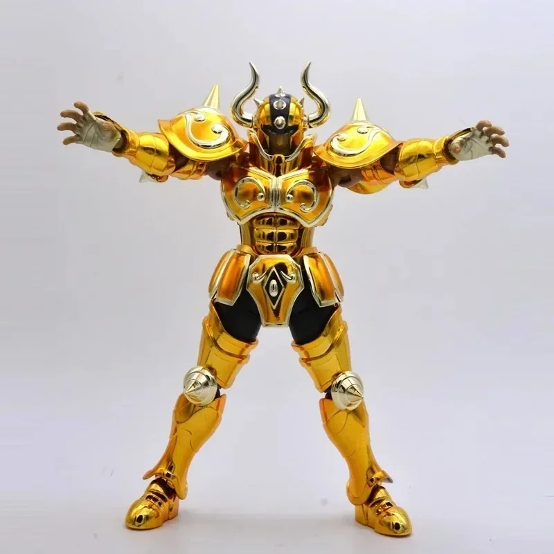 In Stock Promotion JM.MST Model Saint Seiya Myth Cloth EX Taurus Aldebaran Gold Knights of The Zodiac Action Figure Toy Gift