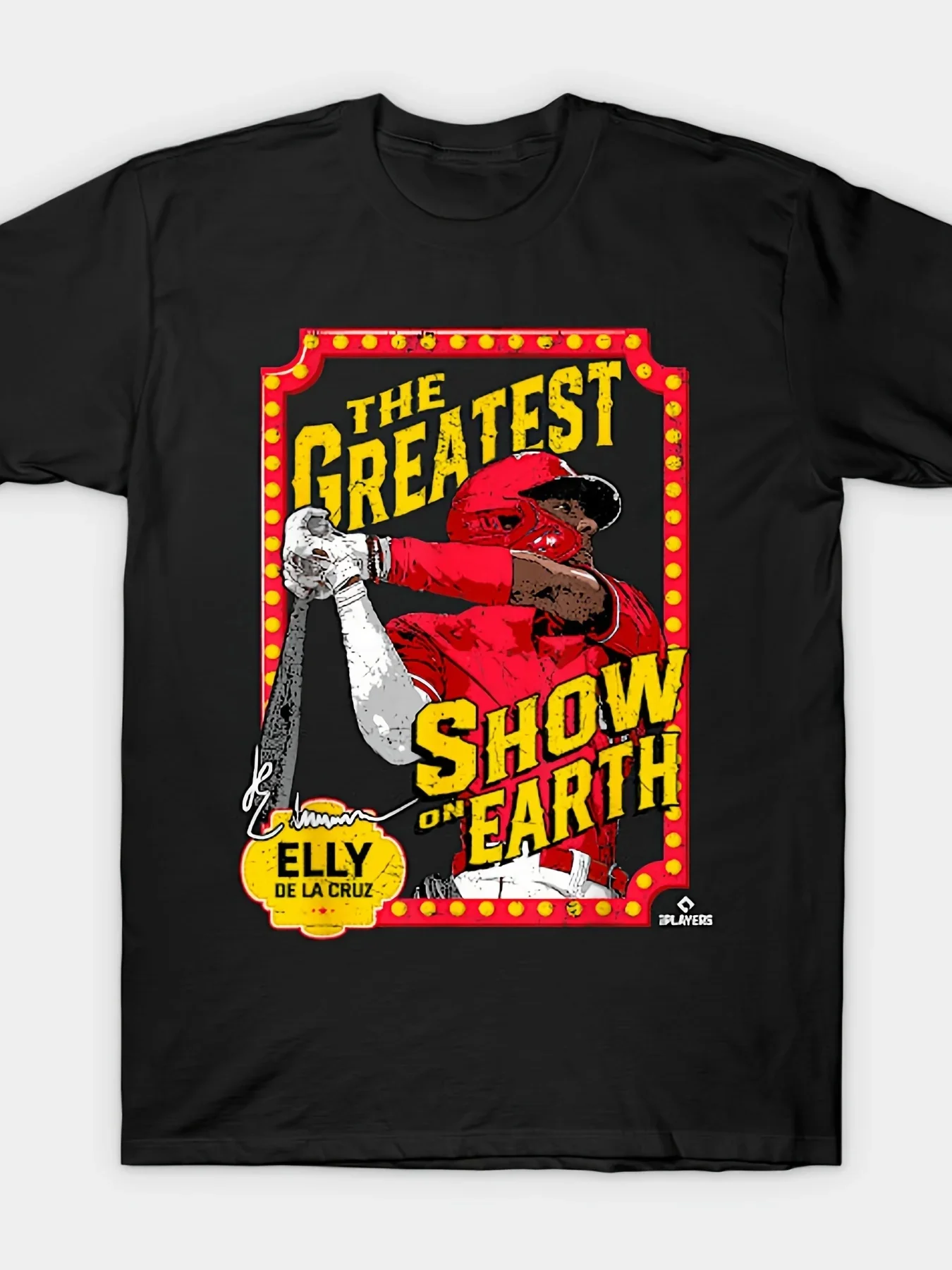 New 1pc, The Greatest Show on Earth Elly De La Cruz Cincinnati Baseball Fan T-Shirt, Valentine's Day Will Prioritize This Appare