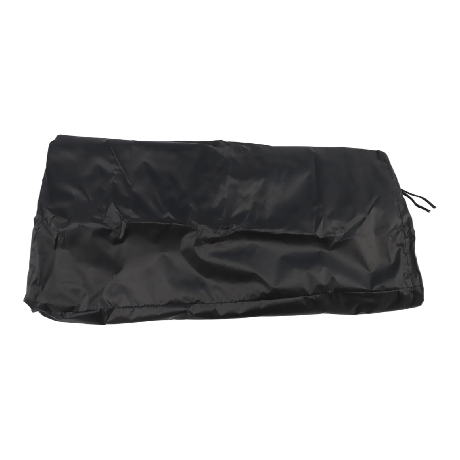 Protective Water Storage Cover with Drawstring for 55 Gallon Barrels Shielding Against Rain Snow UV Dust Oxford Cloth