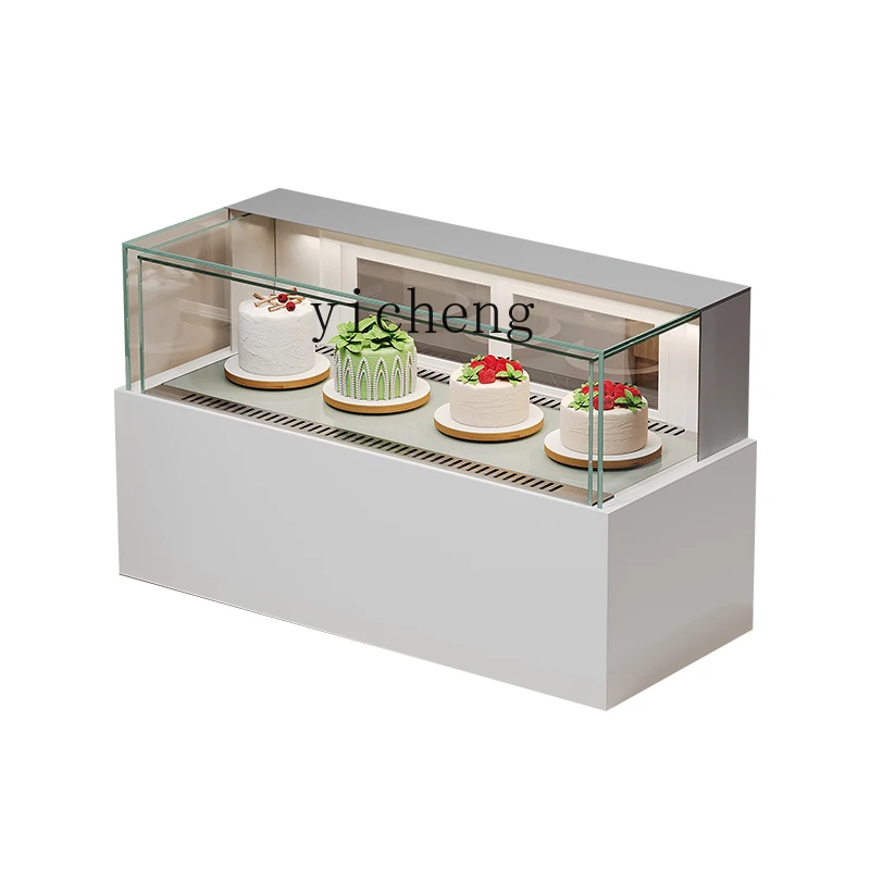 

ZF Seamless Display Cabinet Desktop Cake Counter Small Commercial Dessert Refrigerated Cabinet