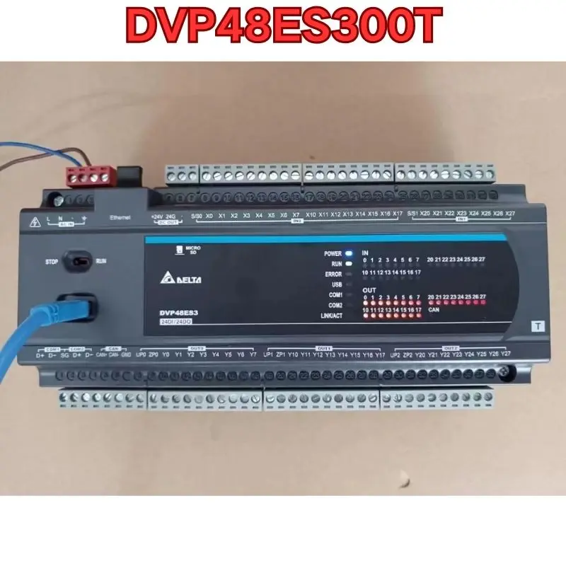 

Б/у контроллер DVP48ES300T PLC, проверка функций, нормальная