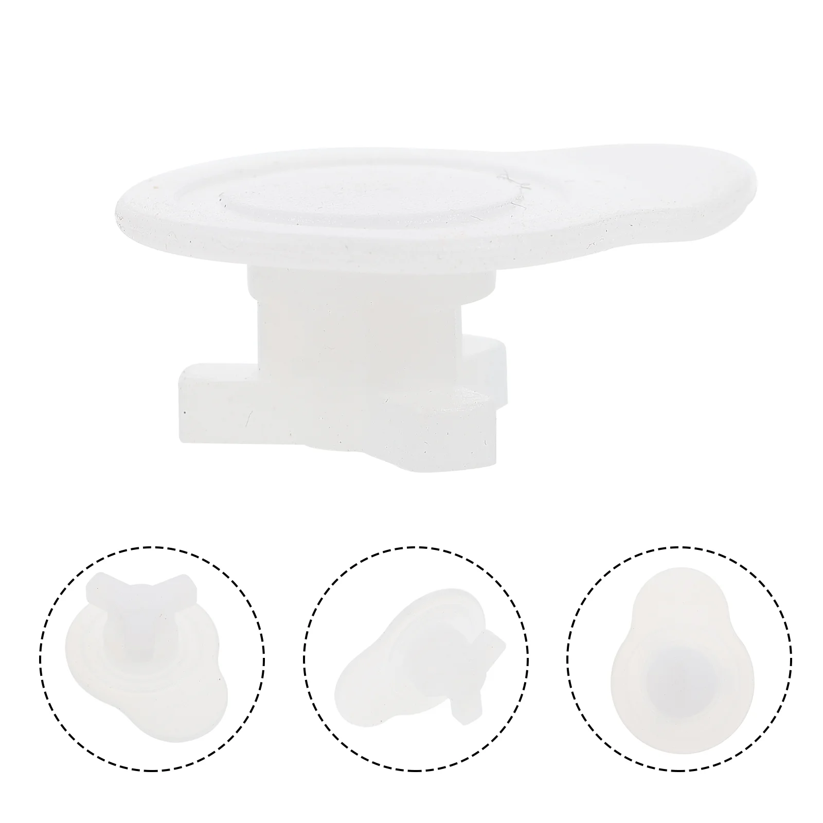 10 Pcs Fresh Box Vent Plug Silicone Air Food Stopper Hole White Kitchen Essentials