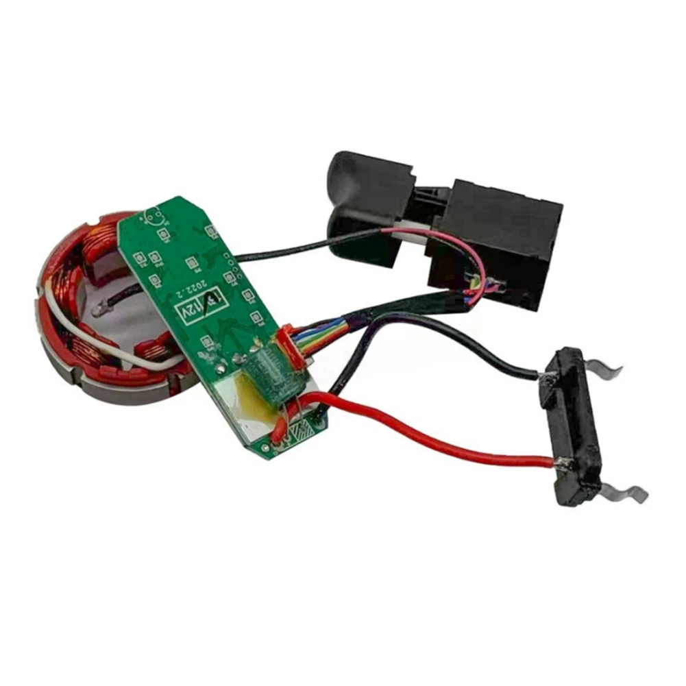 

16,8 В литий-ионная дрель, катушка статора, плата управления, переключатель в сборе для аккумуляторной дрели, аксессуары для электроинструментов