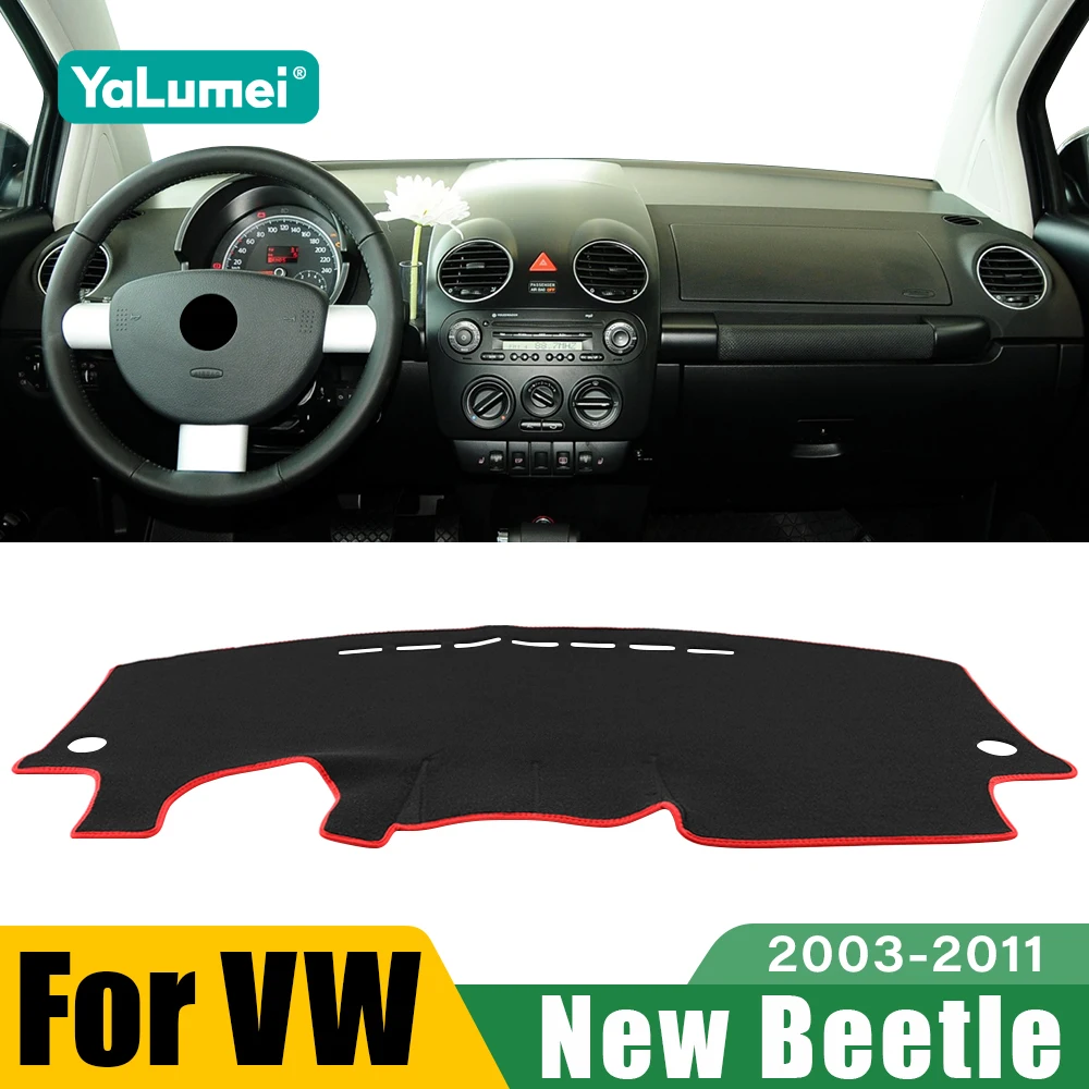 

For Volkswagen VW New Beetle 2003 2004 2005 2006 2007 2008 2009 2010 2011 Car Dashboard Mat Sun Shade Non-slip Cover Accessories