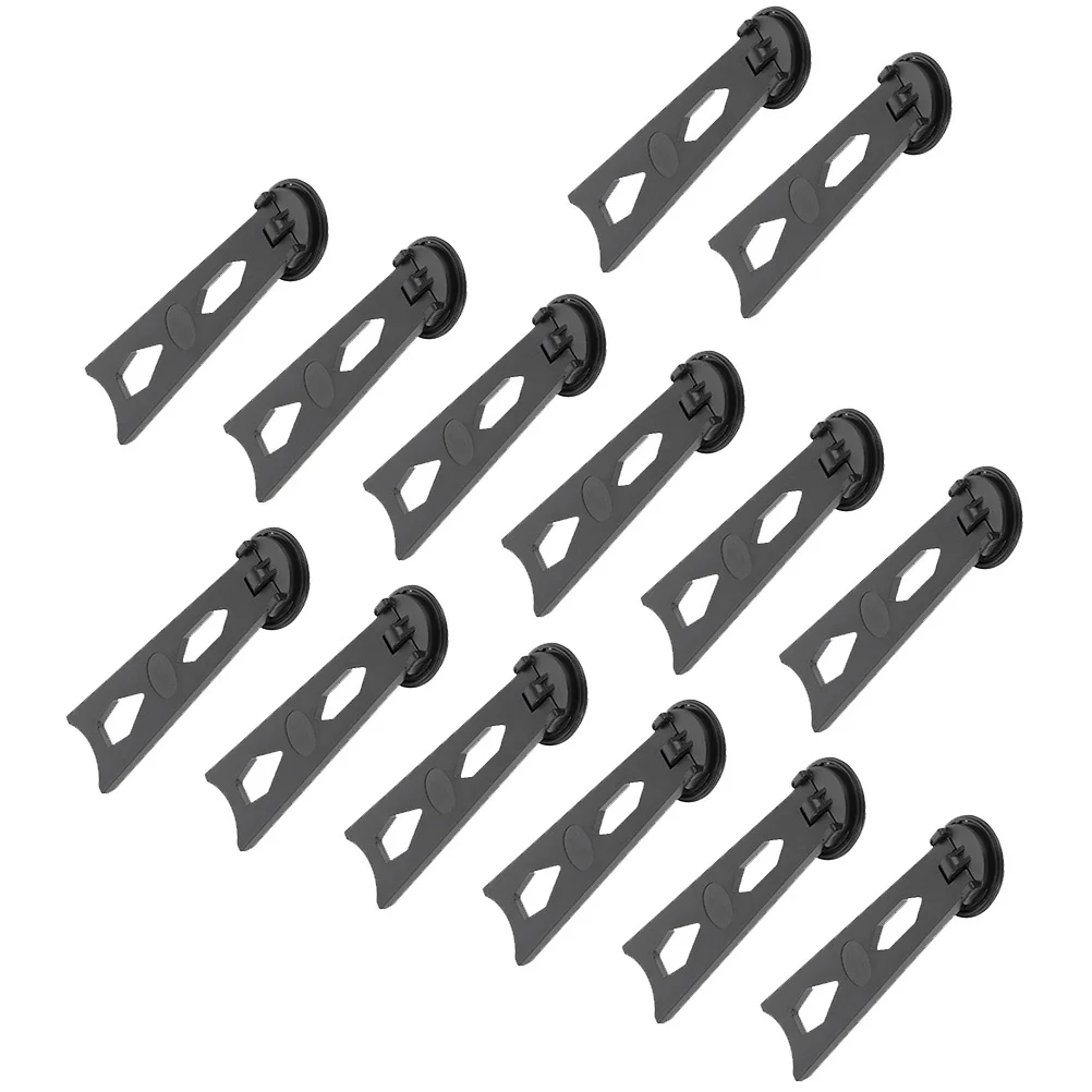 

15pcs Rotating Photo Frame Bracket Plastic Desktop Display Stand For Picture Support Smooth Edges Photo Frame Stands Easel Back