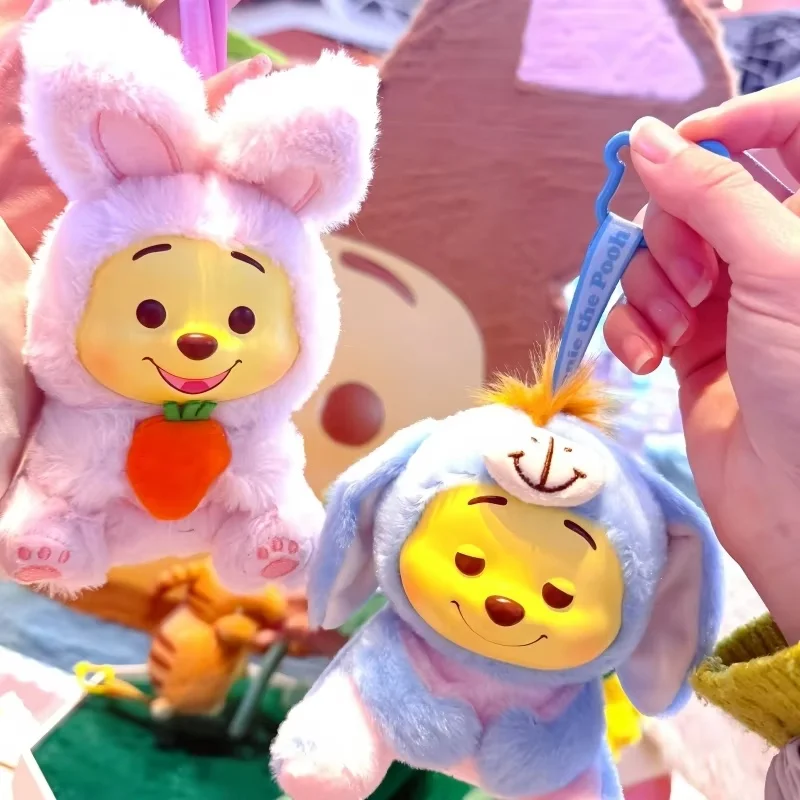 جديد Hot البيع حقيقية Miniso مؤذ الدب الصغير حفلة مفاجأة صندوق أعمى الفينيل حقيبة قلادة العصرية اللعب لطيف مهرجان الهدايا