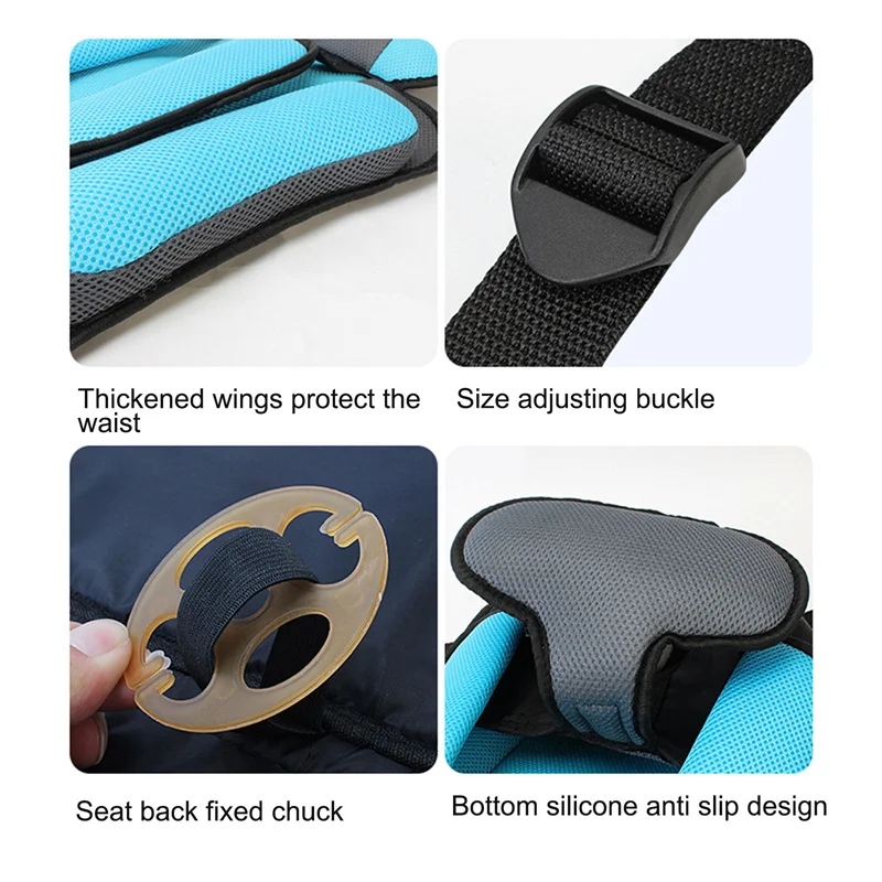 Child Seat Car Cart Pad for Children Chair Seat Cushion Infant Safe Seat Mattress Pad 1-6 Years Old Dropshipping 1 Set