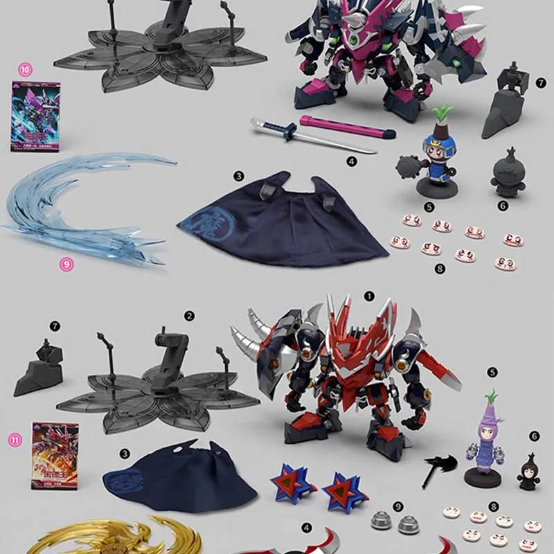 

Force Fruit Treasure: Gold Escort King, King Demon King, ручная модель сборки National Creation Mech, мобильная сборная кукла