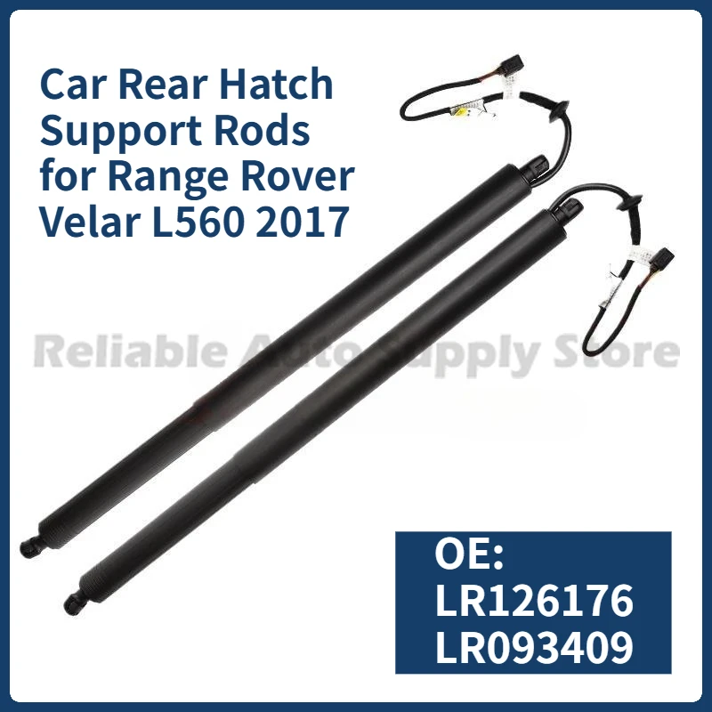 

1 Pair(2pcs) of Car Rear Hatch Support Rods LR126176 LR093409 Trunk Electric Tailgate Lift Strut for Range Rover Velar L560 2017