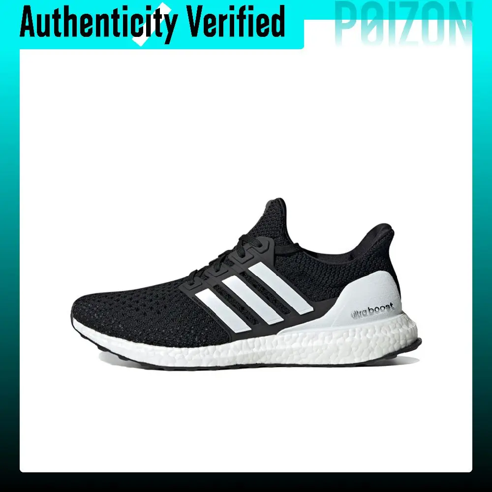 Adidas ULT Fabric Breathable And Lightweight Low top Running Shoes Unisex Black White EG8076