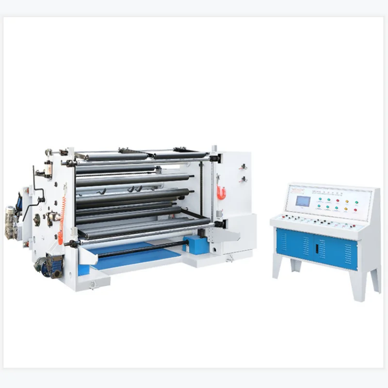 YG High Quality Bopp Tape Rewinding Candy Lever Slitting Machine Mutifunctional PLC Control Paper Cutting Equipment Manufacturer