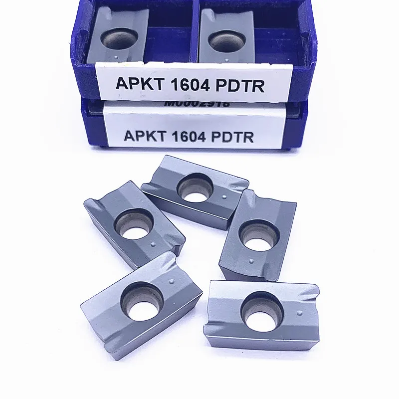 10個APKT1604 pdtr LT30超硬cnc旋盤ツールカッターAPKT1003 APKT1135 APMT1135 APMT1604 pdtr超硬フライス刃