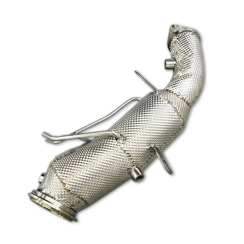 

Head Section High flow Pipes Exhaust Pipes branch downpipe Exhaust Pipe with catalyst For Cadillac CT4 2.0T 2019-2023