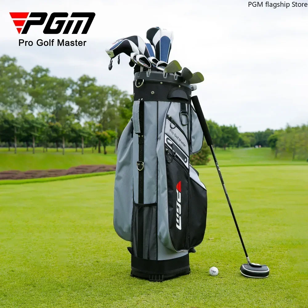 PGM-Homens e Mulheres Anti-Colisão Fixed Frame Golf Bag, Water-repellent Club Bag, QB134