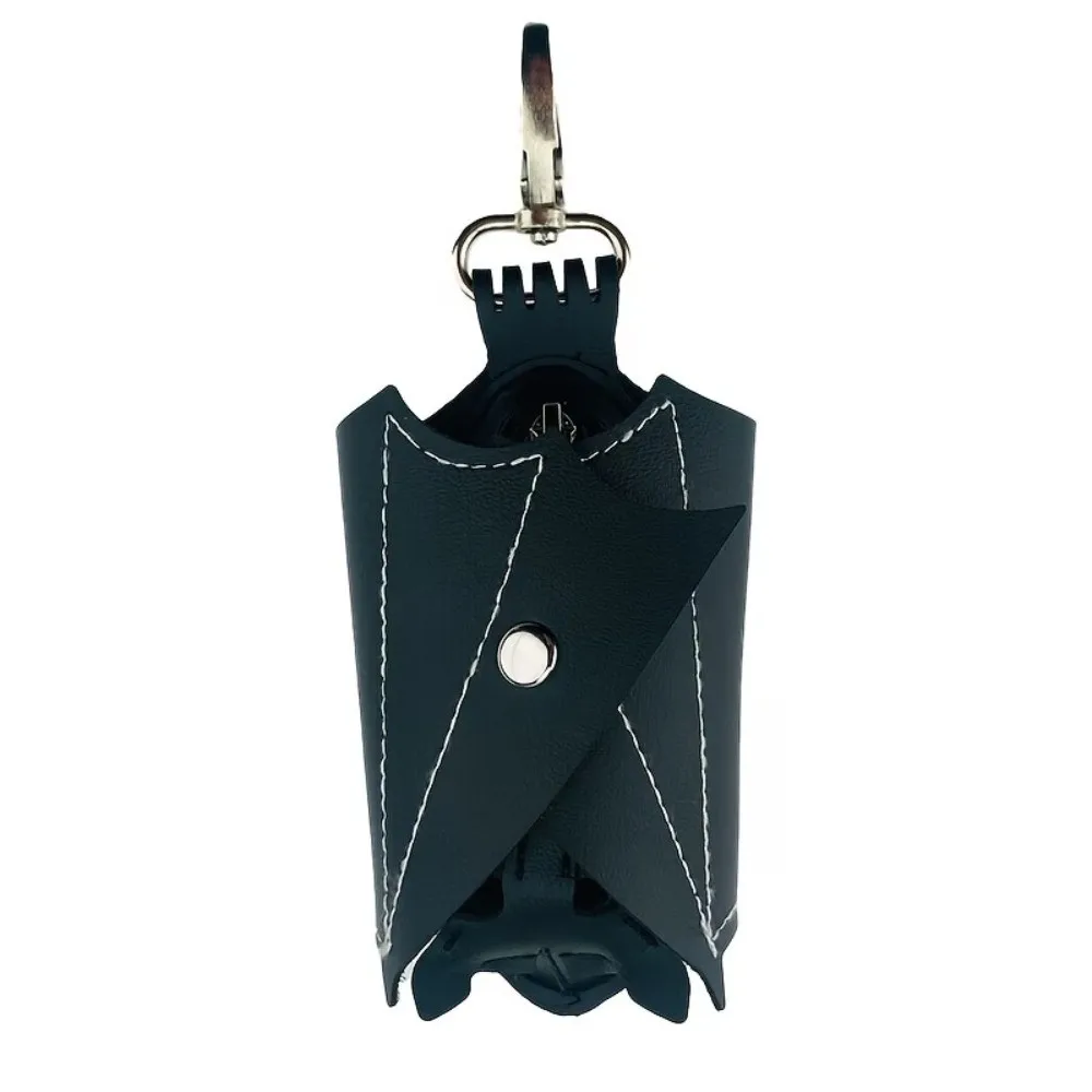 Funny Creative Bat Wallet Keychain Coin Purse Bag Hanging Halloween Bat Pendant Ornaments Zipper Leather Bat Keychain Gifts