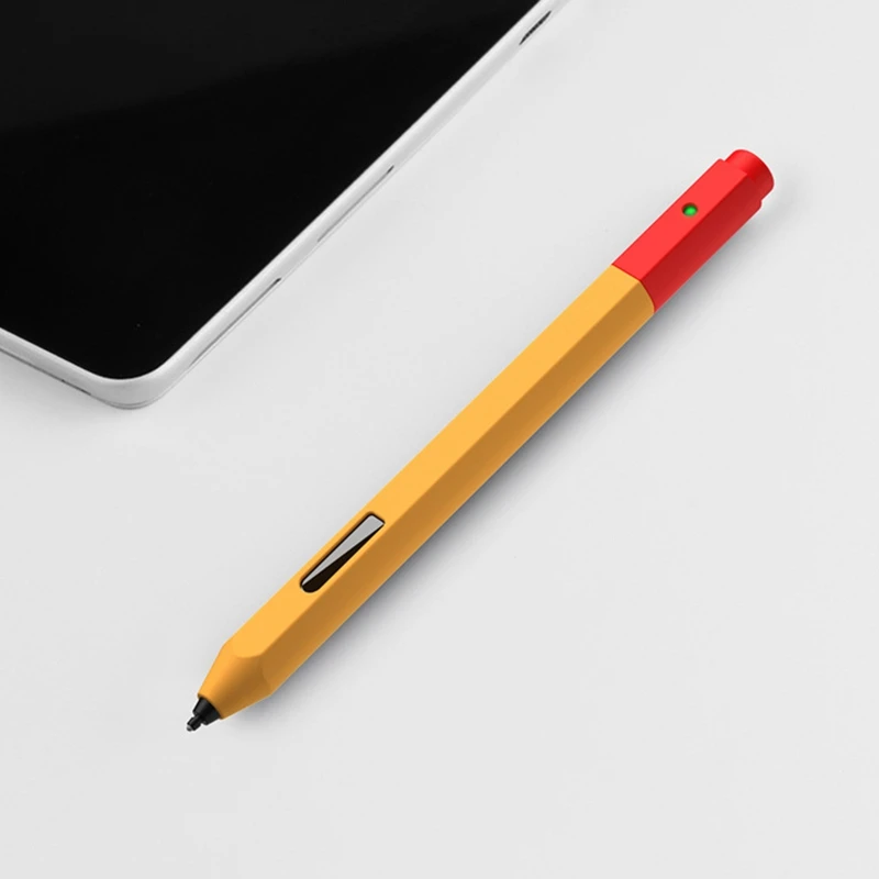Manchon de protection en silicone pour stylet de tablette, manchon de crayon fendu pour surface, 1 ensemble