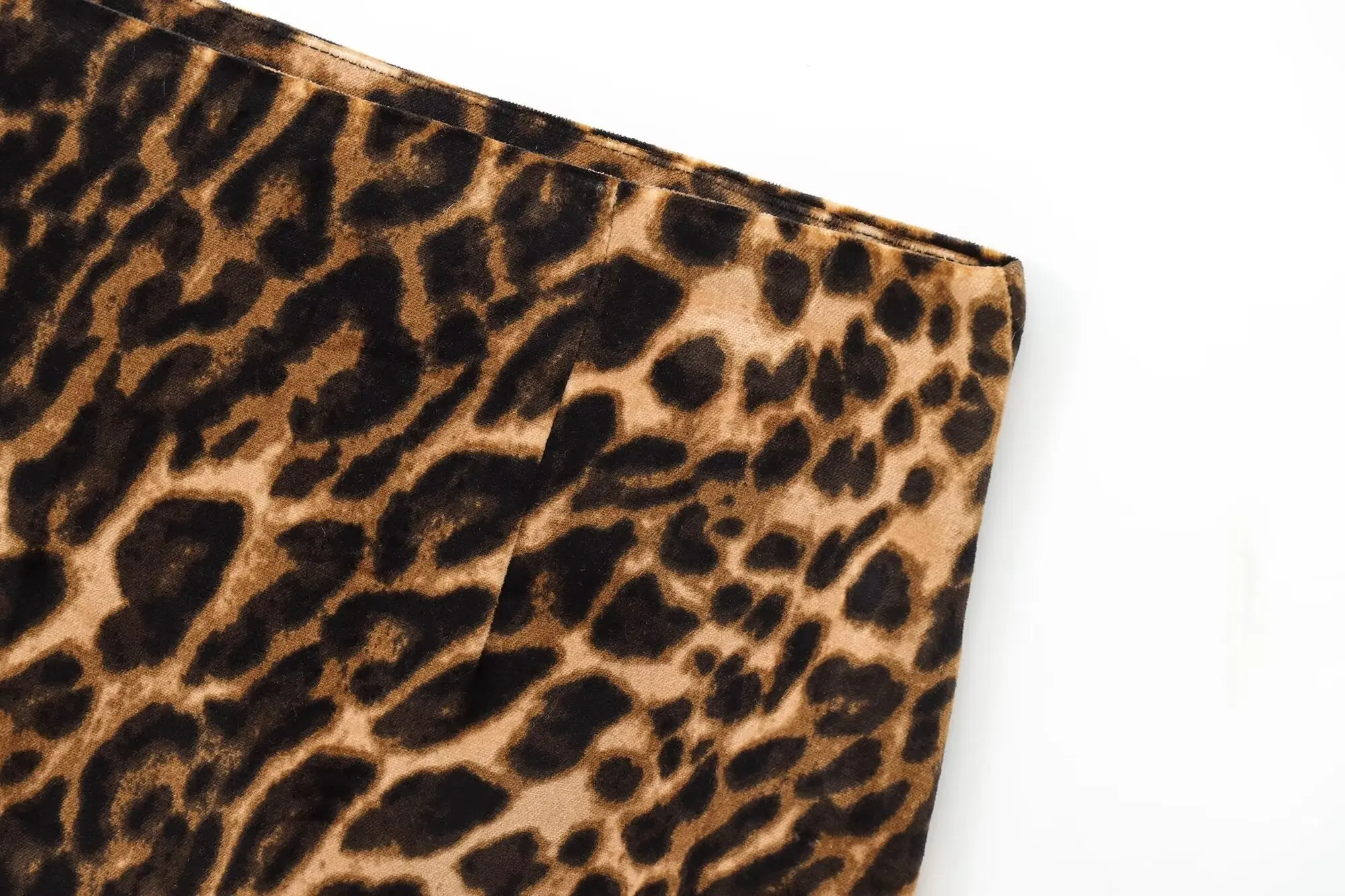 Mode Langarm Blazer Top Frauen 2 Stück Leopard Gedruckt Mini Rock Sets frauen Anzug Zwei Stück Set Frauen Outfit – Detail 17