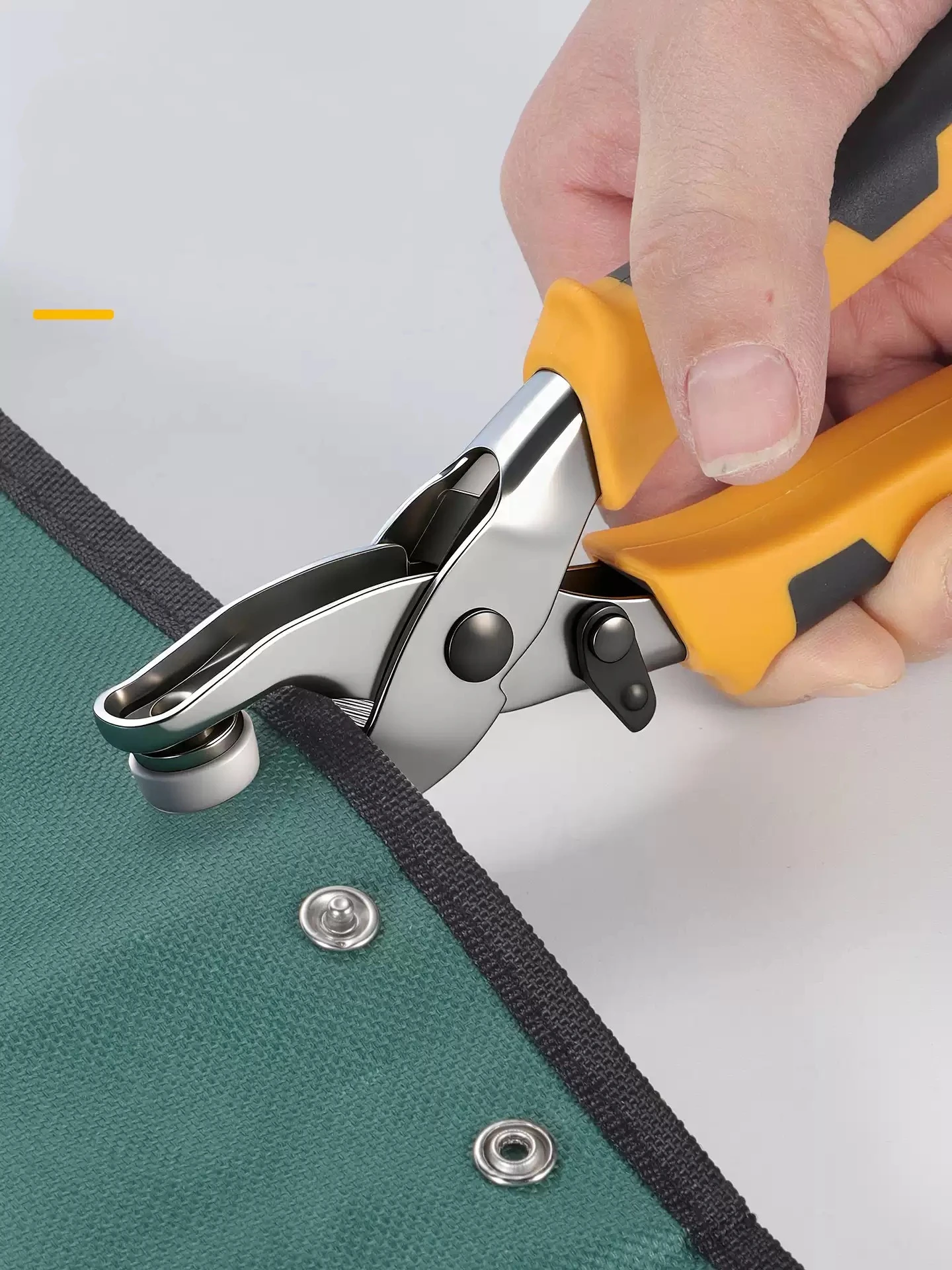 Leather Punch Eyelet Tool Belt Hole Punch Pliers, Hole Puncher Eyelet and Snap Setting Pliers Great for Crafts, DIY, Dog Collars