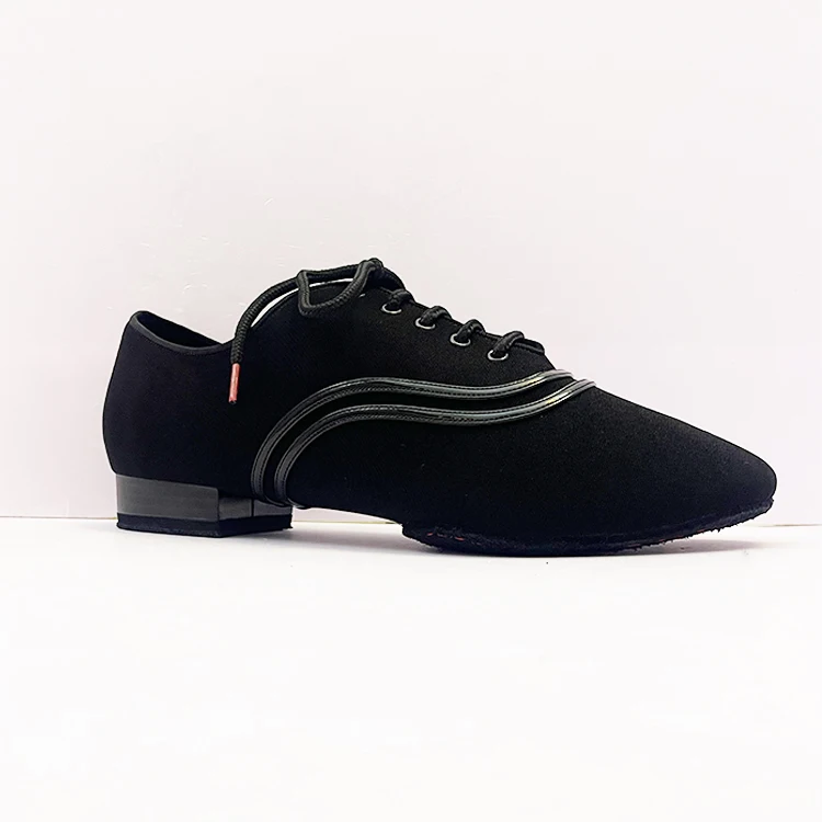 Gentlemen Famous Modern Sequence Dance Mens Ballroom Dance Studio Bachata Creative Fox Step Trainers Social Dancing Sneakers