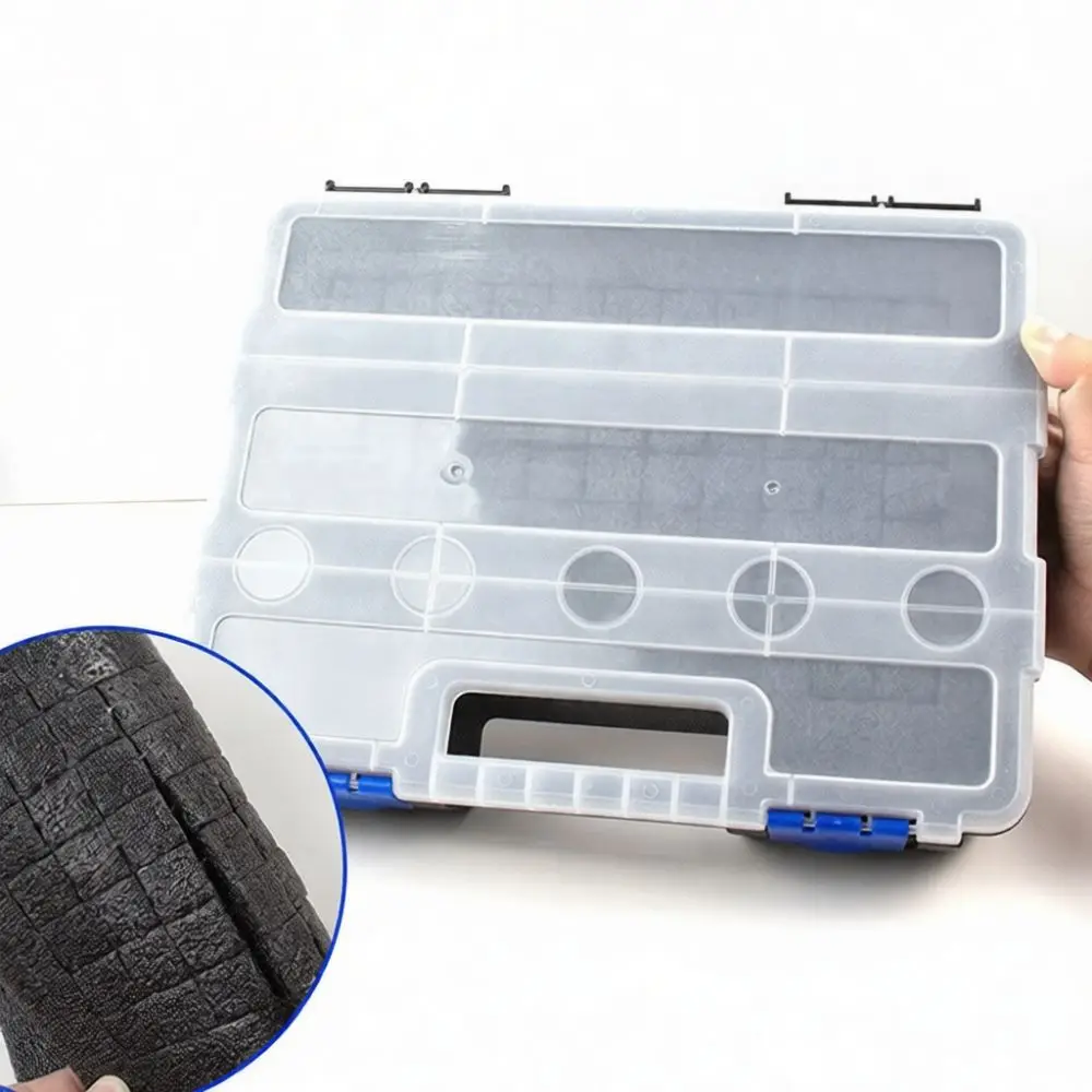 Modular Tool Organizer Box Plastic Storage Case Hardware Components Jewelry Sorting Container With Adjustable Dividers