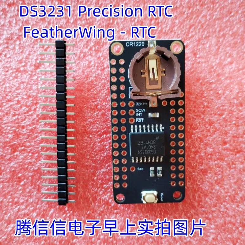 

3028 DS3231 Precision RTC FeatherWing — дополнительный RTC для перьевых досок