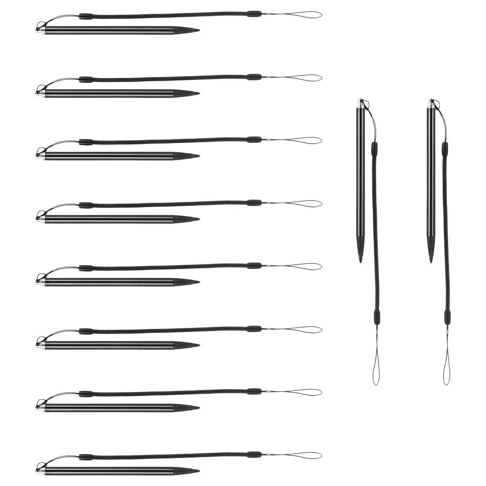 

10Pcs Digital Stylus Pen for Tablets Smartphones E-Readers Resistive Screen Compatible Precise Input Smooth Drawing Portable