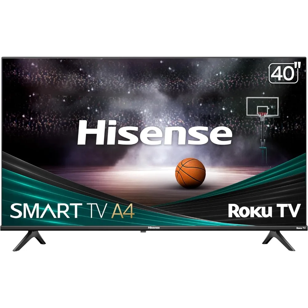 Hisense 40-Zoll-Klasse A4-Serie FHD 1080p Smart Roku-Fernseher mit Alexa-Kompatibilität (40A4NR) - Dolby Audio