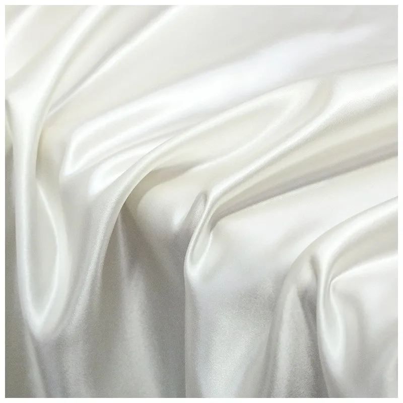 Heavy-duty pure color silk fabric with wide luster suit fashion designer