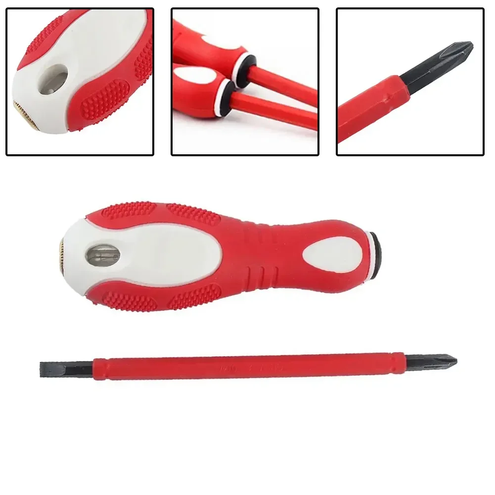 PH1/SL4 PH1/SL5 PH2/SL6 Dual-Purpose Screwdriver Electrical Tester Pen Dual Head Power Detector Electrical Screwdriver Indicator