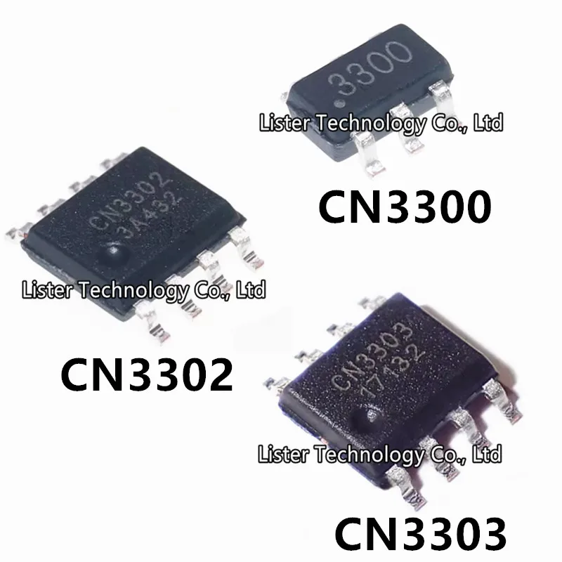 20~100PCS/Lot New CN3300 SOT23-6 CN3302 CN3303 SOP-8 Marking:3300 3302 3303 SOP8