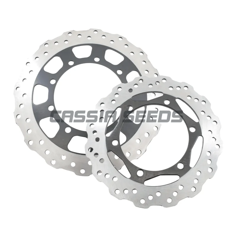 Motorcycle front and rear disc brake kit for Kawasaki KL650 KLR650 2008 2009 2010 2011 2012 2013 2014 2015 2016 2017 2018