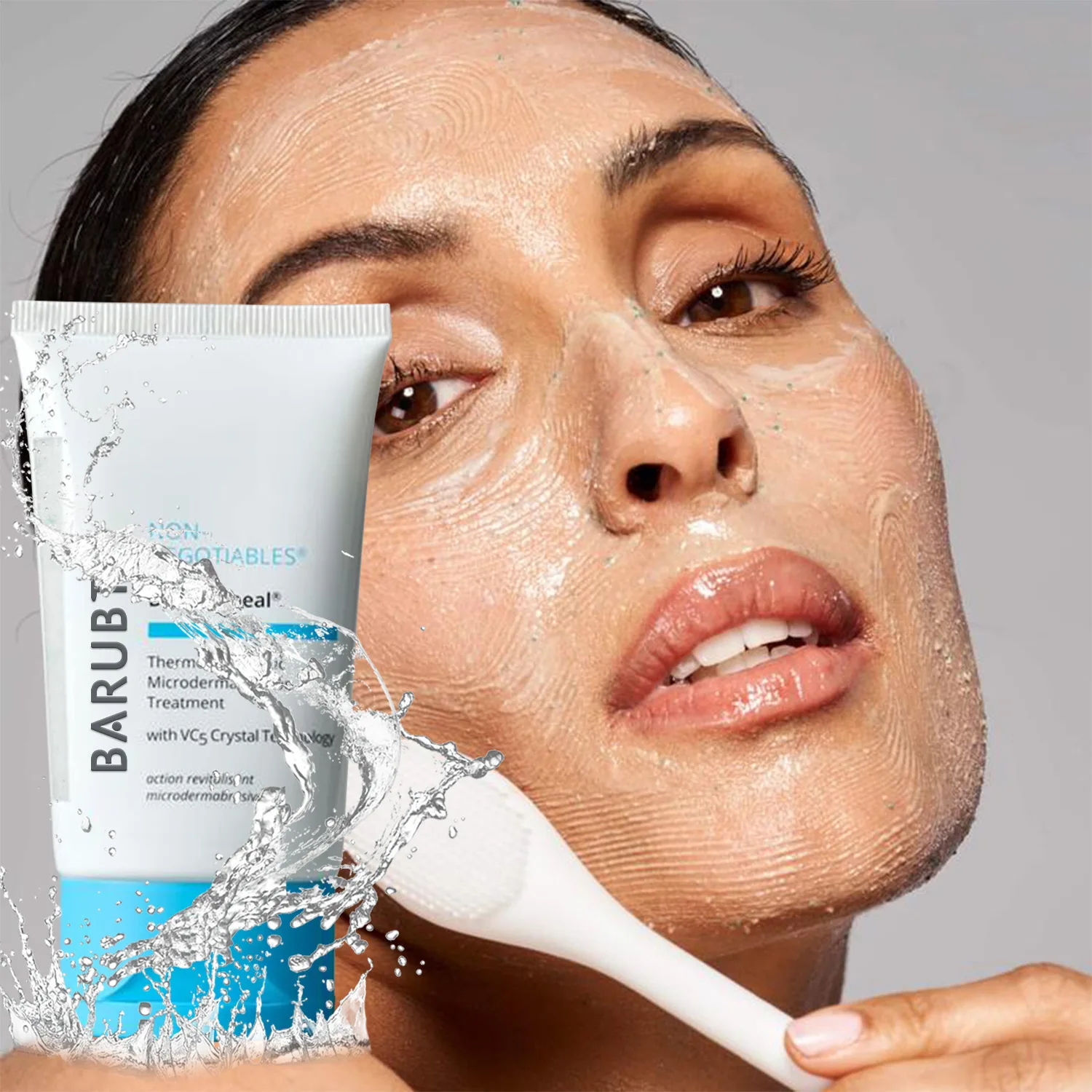 Gentle Exfoliating Scrub for Facial Cleansing Nourishment Moisturization Hydration and Smooth Skin Care Tools