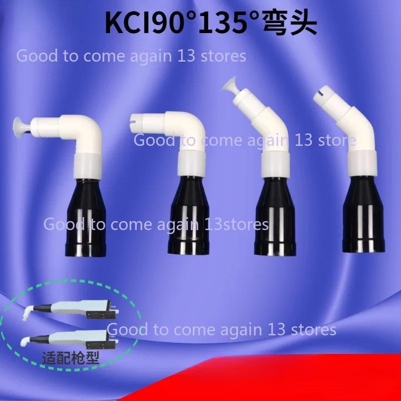 1pcs KCI Electrostatic Powder Spray Gun 90 Degree/135 Degree Elbow Electrode Holder Nozzle Discharge Needle Electrostatic